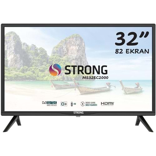 STRONG MS32EC2000 32 İNÇ (82 EKRAN) LCD LED TV UYDU ALICILI TV 210053