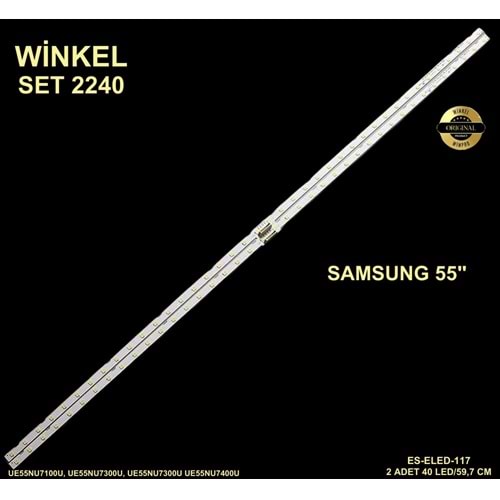 Samsung Slim Led Bar 55 inç 59,7cm 40 Ledli Tv Led Bar 284352-DD4