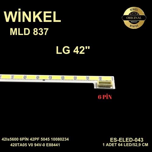 LG Slim Led Bar 42 inç 52,9cm 64 Ledli Tv Led Bar 284406-Z11