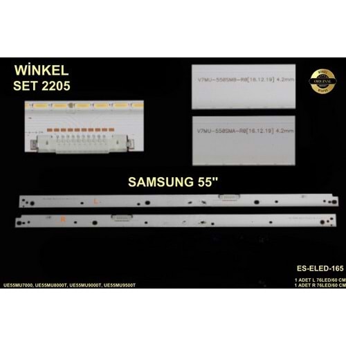 Samsung Slim Led Bar 55 inç 2 Li 2 x 60 Cm (L+R) 76 Ledli Tv Led Bar 284609 - W7