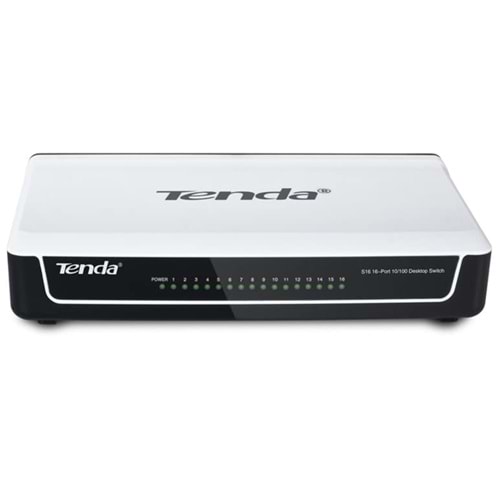 Tenda S16 10-100 Mbps 16 Port Ethernet Multiswitch (14029) 416017