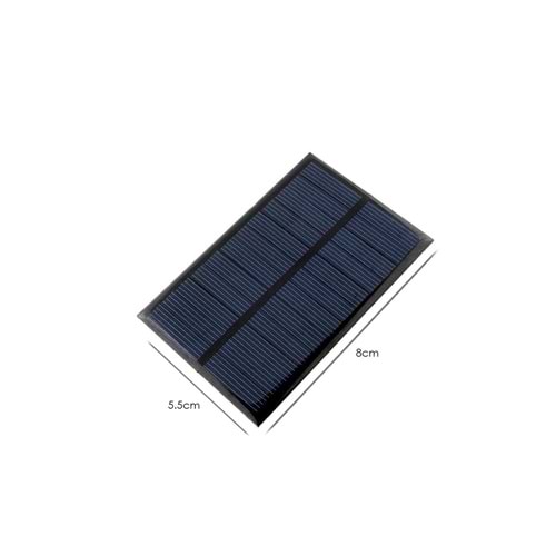 İsotto Solar Panel Deney Güneş Enerji 6v 0.6w (80x55mm) 652106