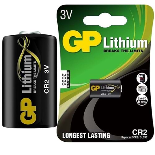 GP CR2 3 Volt Lithium Fotoğraf Makinesi Pili 661142